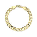 Brass Chain Bracelet in 14K 18K Gold Fashion Jewelry